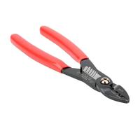Badafaci Spellacavi, Pinza per Crimpare, Strumento per Crimpare, Piegatore Manuale Elettrico Professionale, Terminale da 7 pollici. Strumento Multifunzionale, Presa Comoda, Crimpatura Efficiente,