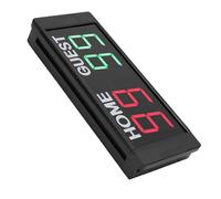 Badafaci Tabellone Segnapunti Digitale con Telecomando e Timer 99:99, Segnapunti Magnetico in Lega di Alluminio per Giochi al Coperto, Basket, Pallavolo, Badminton (Spina Europea)