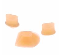 Badafaci Tappi di Ricambio in Silicone per Chiave di Flauto Trillo, 3 Pezzi, con Design Scanalato per Riparazione e Protezione del Flauto, Materiale per Uso Alimentare