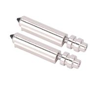 Badafaci Ugello Hotend 2 Pezzi Ugello Integrato in Acciaio Temprato da 0,4 Mm Sostituzione Rapida per X, Design Anti-perdite, Stampa Ad Alta velocità, Facile Installazione per Utenti FDM