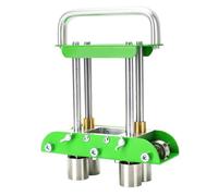 Badafaci Utensile per Coperture Metalliche Piegatrice a Rulli, Lega di Alluminio, Impugnatura Ergonomica, Rullo in Acciaio Ad Alta velocità, Piegatura a 90 Gradi per la Lavorazione Professionale dei