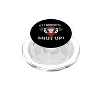 Badass Babbo Natale È un buon giorno per tacere PopSockets PopGrip per MagSafe
