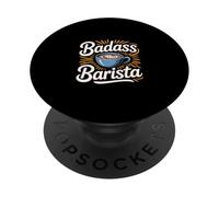 Badass Barista Espresso Coffee Café Expert -------- PopSockets PopGrip Adesivo