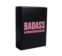 Badass - Biglietti di affermazione per donne, 54 carte motivazionali quotidiane per l'amore di sé, motivazione e consapevolezza, per adulti, regali per mogli e migliori amiche