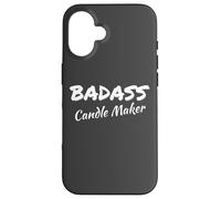 Badass Candle Maker Candle Making Custodia per iPhone 16