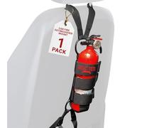 Badass Moto Supporto estintore per Auto, Camion, SUV. Supporto Universale per estintore automobilistico per seggiolino Auto. Adatto per Supporto per estintore Jeep, Cinghia Rapida, Facile da