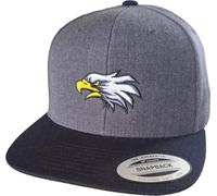 Baddery Berretto Flexfit Snapback - "USA Aquila - Berretto ricamato Eagle per uomo e donna, Sea Eagle, Taglia unica
