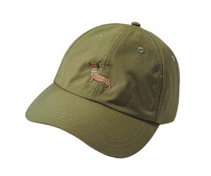 Baddery Gassi: bassotto - regalo per i proprietari di cani - cappello per cani per uomo e donna - cappello da caccia (taglia unica - verde oliva)