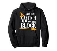 Baddest Witch On The Block Felpa con Cappuccio