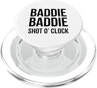 Baddie Baddie Shot O' Clock Party Bere Ragazze Notte PopSockets PopGrip per MagSafe