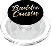 Baddie Cousin Leopard Funny PopSockets PopGrip per MagSafe