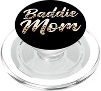 Baddie Mom Leopard Mother's Day PopSockets PopGrip per MagSafe