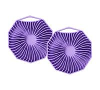 Badebürste - Körperpeeling Rückenschrubber - Körperpeeling-Bürste | 2 pezzi di silicone - Massagebürsten, Badezimmer-Accessoires Für Männer Und Frauen Körper Peeling, Duschpeeling Badebürste