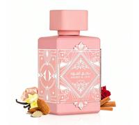 Bade'e Al oud Noble Blush 100 ml Eau de parfum da donna Nota di testa: latte di rosaNota di cuore: Meringa, MandorlaNota di fondo: vaniglia, sandalo, muschio- Noble Blush di Lattafa Perfumes è una cre