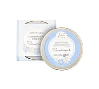 BadeFee - Crema deodorante vegana "vellutato" (sasmina e agrumi) 50 ml - Crema deodorante solida con burro di karitè, olio di cocco e mandorle senza sali di alluminio e test sugli animali - 24h