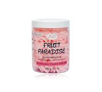 Badefee Mousse doccia Fruit Paradise 190 g - schiuma doccia cremosa | Con aloe vera e olio di mandorle, profumo di arancia e melograno, idratante, vegano, senza parabeni e senza microplastiche