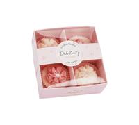 BadeFee Set regalo: 4 cioccolatini da bagno fatti a mano, cura e profumo per momenti di coccole sensuali (Candy Crush)