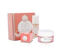 BadeFee Set regalo per la cura dei piedi Pretty Feet Pompelmo, peeling per piedi e gambe, vegano, senza microplastica, senza parabeni/siliconi, vegano e senza esperimenti su animali, Made in Germany