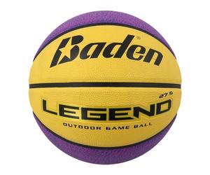 Baden Legend - pallacanestro Bambini e adulti, violet/jaune, 6 -