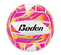 Baden Match Point beach volley, palla da pallavolo per bambini e adulti, impermeabile e durevole, morbida sensazione di palla per giocare in spiaggia, piscina, tempo libero, spiaggia palla per interni