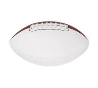 Baden Mini Size Autograph Football 21,6 cm con 2 Pannelli Marrone e 2 Bianco