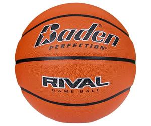 Baden Rival NFHS - pallacanestro Bambini e adulti, Arancione, 7 -