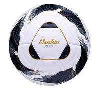 Baden | Vero | Pallone da calcio termosaldato | Copertura in PU con texture a vortice zigrinata | Resistenza ad alte prestazioni per tutte le stagioni per allenamento o partita | Taglia 4 e 5 (Vero