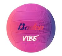 Baden Vibe palla da pallavolo, beach volley per bambini, ragazzi e adulti, resistente e delicata sensazione di palla, ideale per piscina all'aperto, spiaggia, piscina e tempo libero, viola, 5
