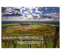 Baden-Württemberg Impressionen (Wandkalender 2026 DIN A4 quer), CALVENDO Monatskalender: Das Ländle: Impressionen aus Baden Württemberg. Ein Stück erlebbares Paradies.