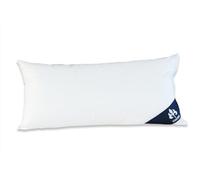 Badenia 03841840108 - Cuscino Irisette Noblesse, Bianco, Cotone, Bianco, 40 x 80 cm