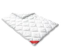Badenia Bettcomfort Trendline Basic, Duvet, per la transizione, Bianco, 155 x 220 cm