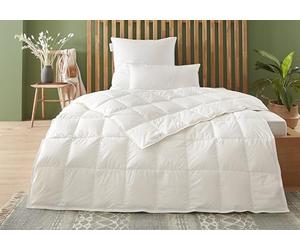 Badenia Trendline Piumone Eco, leggero, 135 x 200 cm, bianco, certificato Öko-Tex, prodotto secondo gli standard di qualità tedeschi