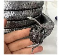 Baderna in Grafite Intrecciata Flessibile, Tenuta 1-10m, 4-30mm | 4-30mm per pompe, valvole e tenute meccaniche, resistente ad alte temperature e pressioni(4mm,500cm(197in))