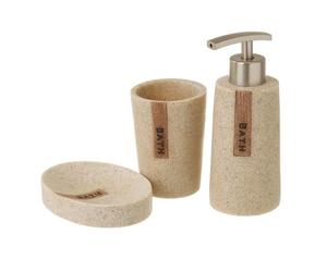 Badezimmer-Accessoire-Set 3-teilig