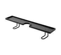 Badezimmer Waschbecken Organizer - Schwebendes Eisen Aufbewahrungssystem Ohne Bohren | Waschbecken Ablage Mit Tablett Und Korb | Platzsparender Bad Organizer Für Kosmetik Küche Schlafzimmer