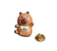 Badge Alla Battuta A Forma Capybara Per Donne Spillo Animali Artigianali La Pin Sofisticata Bidagi Bidago Accessorio La Cena Accessoria