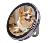 Badge Digitale a Spilla | Pulsante Elettronico Divertente da 6,1 cm,Accessorio Elettronico Con Schermo Touch HD | per Fan Ufficio Scrivania Tavolo Cosplay Attività Eventi Foto Video