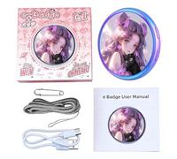 Badge Digitale Ricaricabile Touchscreen Indossabile Trasferimento