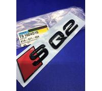 Badge Logo Audi SQ2 Q2 Nero Poster Emblema Originale 81A071804 Nuovo
