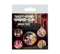 BADGE PACK TOILET BOUND HANAKO-KUN Spilla Pyramid International