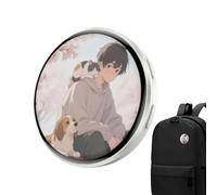Badge Pin elettronico | Touch screen IPS HD ricaricabile, badge pin elettronico con display fotografico, per viaggi quotidiani, vacanze, cosplay, convenzioni, feste, collezionisti, Se référer à la