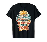 Badge retrò in Camper per Il Primo Tour Maglietta