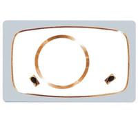 badge RFID doppia tecnologia 125 khz R/O Mifare Compatibili 1K 13,56 mhz iso 144