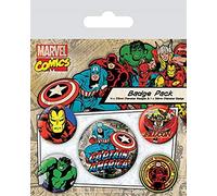 Badgepack Spille Captain America