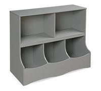 Badger basket multi-bin Storage Cubby, grigio