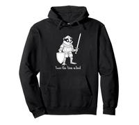 Badger Knight 'TWAS The 'tism m'lord Medieval Gen Z Meme Felpa con Cappuccio
