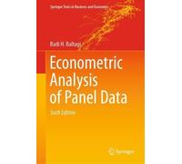 Badi H. Baltagi Econometric Analysis of Panel Data (Copertina rigida)