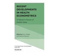 Badi H. Baltagi Recent Developments in Health Econometrics (Copertina rigida)
