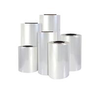 BADIKA Film termoretraibile Pellicola termoretraibile POF Trasparente di Larghezza 12-65 cm Pellicole termoretraibili cosmetiche Membrana a Rotolo Intero(Width 15cm,0.5kg)