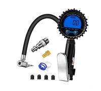BADIKA Manometro Digitale per Pressione Pneumatici Manometro for la Pressione dell'Aria dei Pneumatici 28GC 3-200 PSI(U.S for Kit 1)